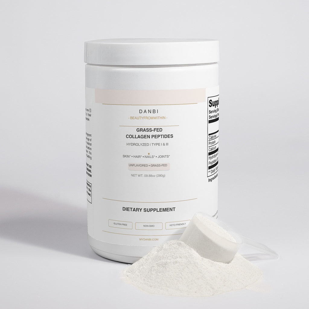 Danbi Korean Glow Collagen Peptides — Grass-Fed, Hydrolyzed Type I & III