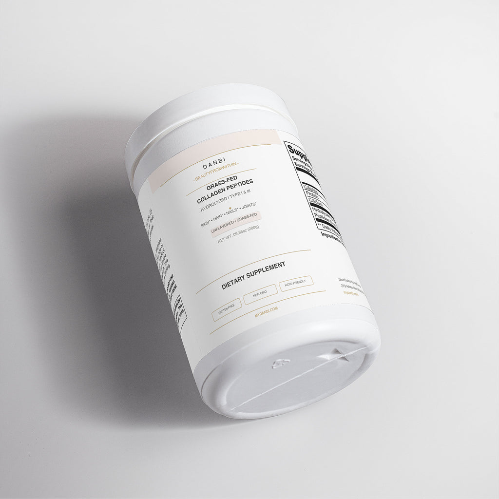 Danbi Korean Glow Collagen Peptides — Grass-Fed, Hydrolyzed Type I & III