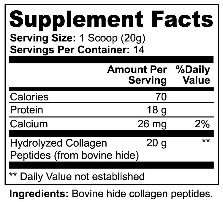 Danbi Korean Glow Collagen Peptides — Grass-Fed, Hydrolyzed Type I & III